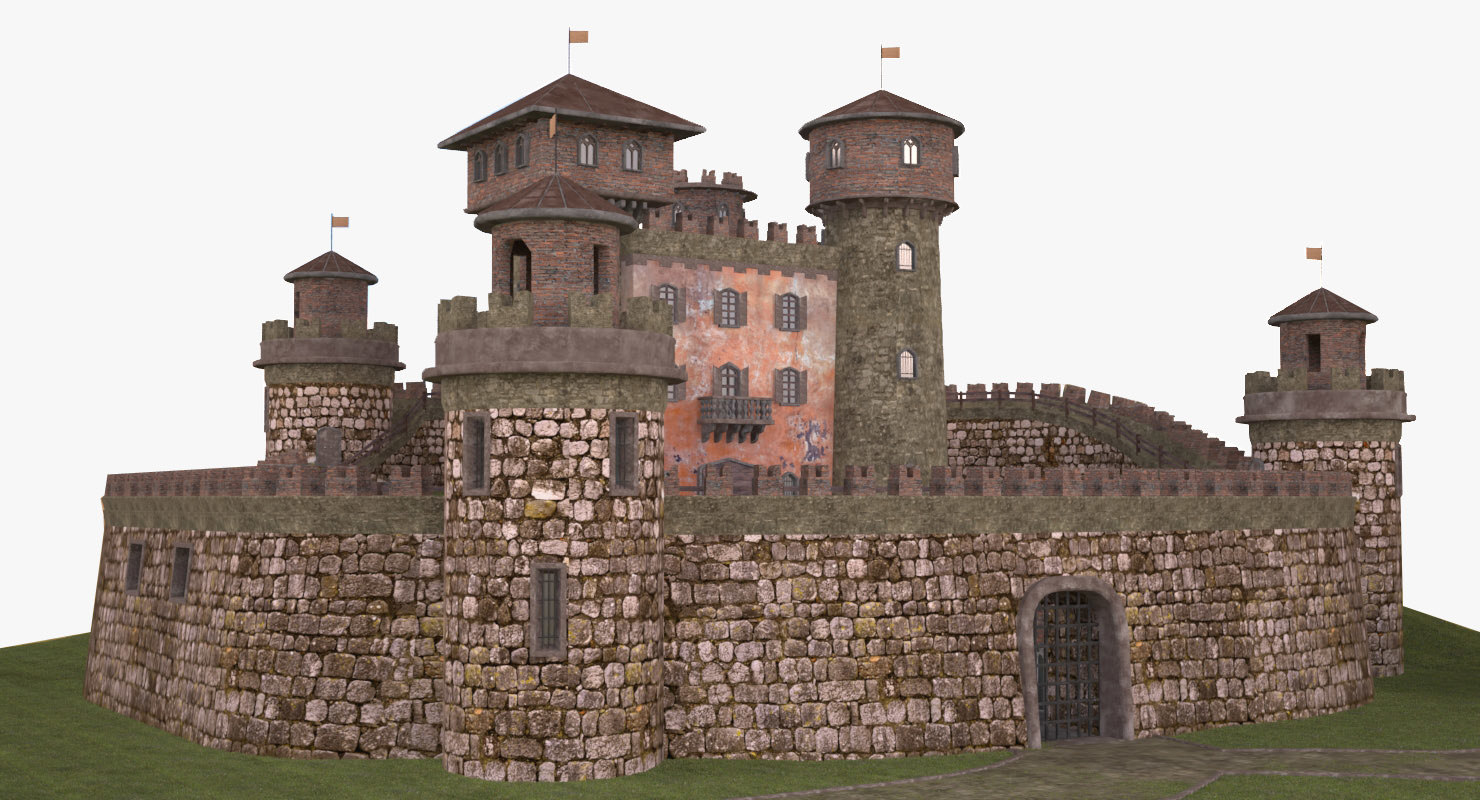 medieval-castle-italian-3d-model