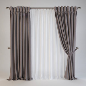 curtain 3d max
