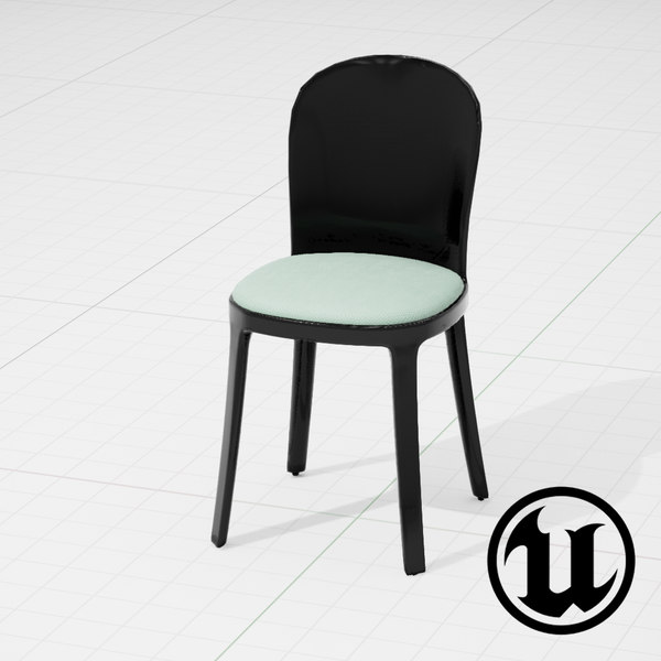fbx unreal magis vanity chair