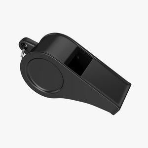 whistle 3d model