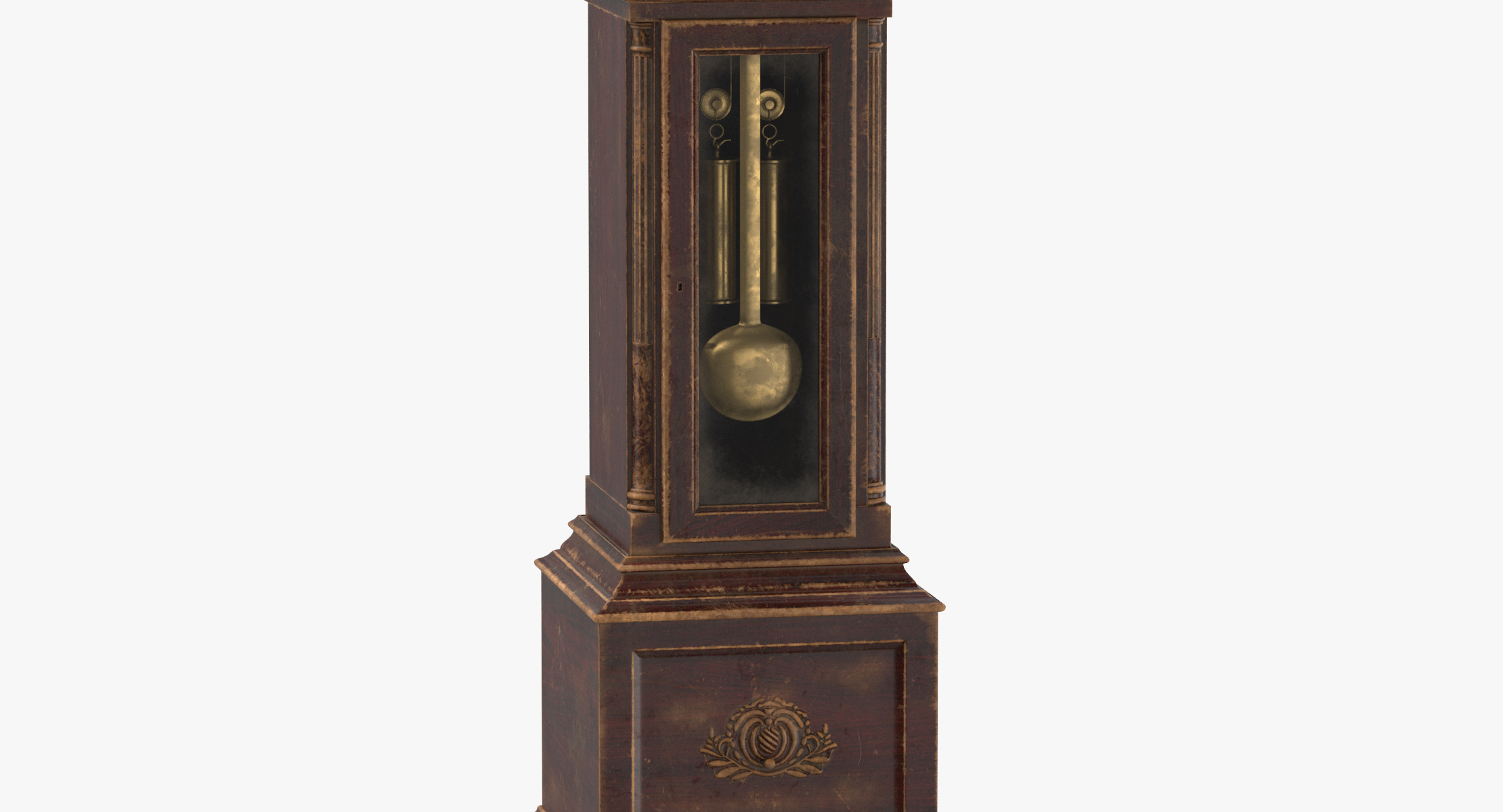 creepy grandfather clock 01 max