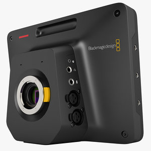 3ds blackmagic studio camera