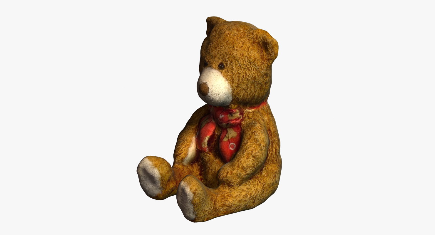 oasis teddy bear 3d