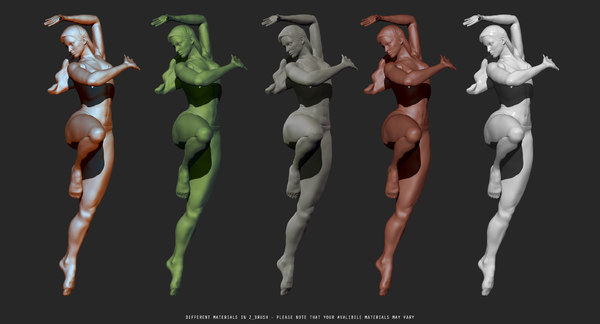 3d female dynamic