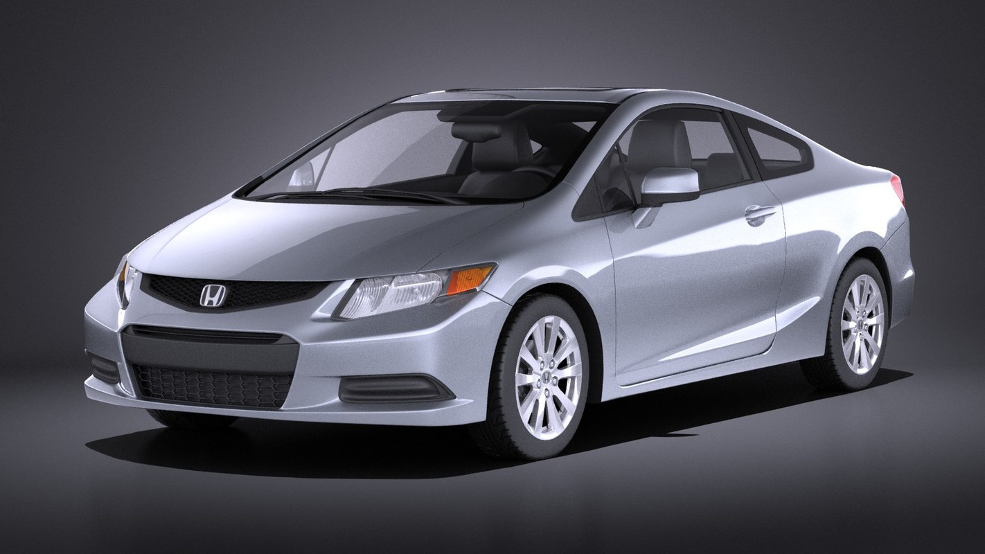 Honda civic 3d model