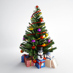 christmas tree 3d model