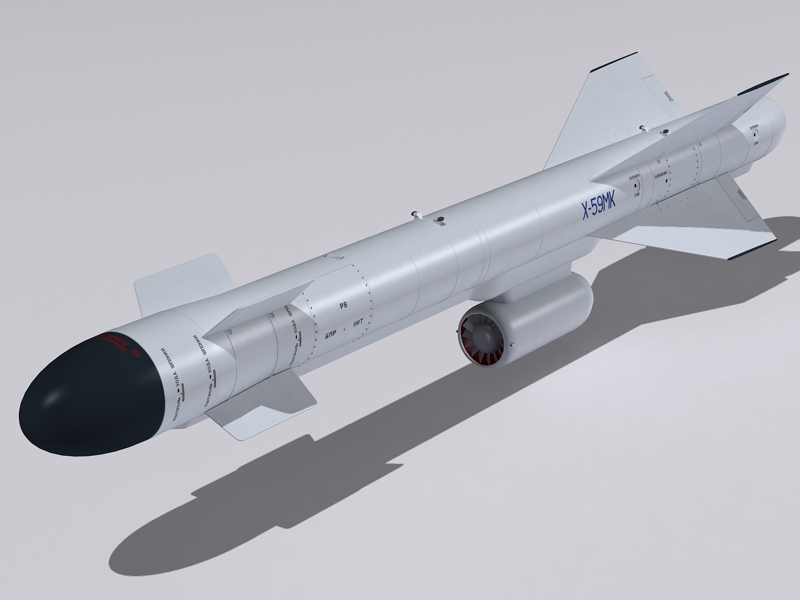 3d kh-59 missile kh-59mk model