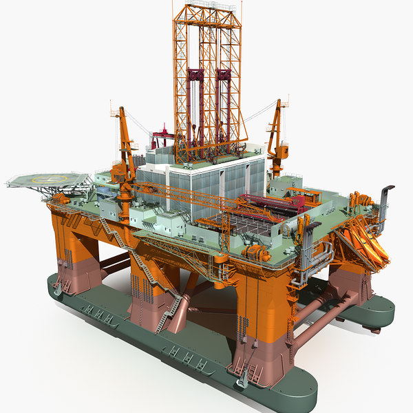 oil rig semi-submersible lwo