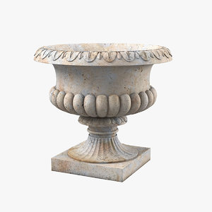3d doulton style urn royal
