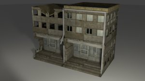 free house building normal 3d model