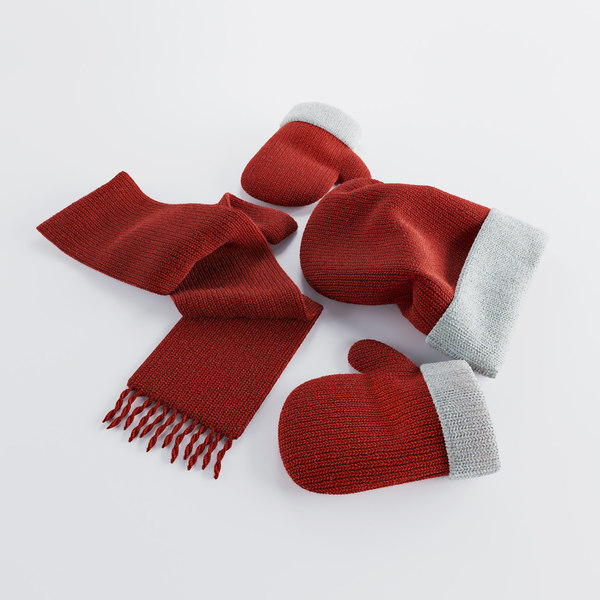 winter accessories red max