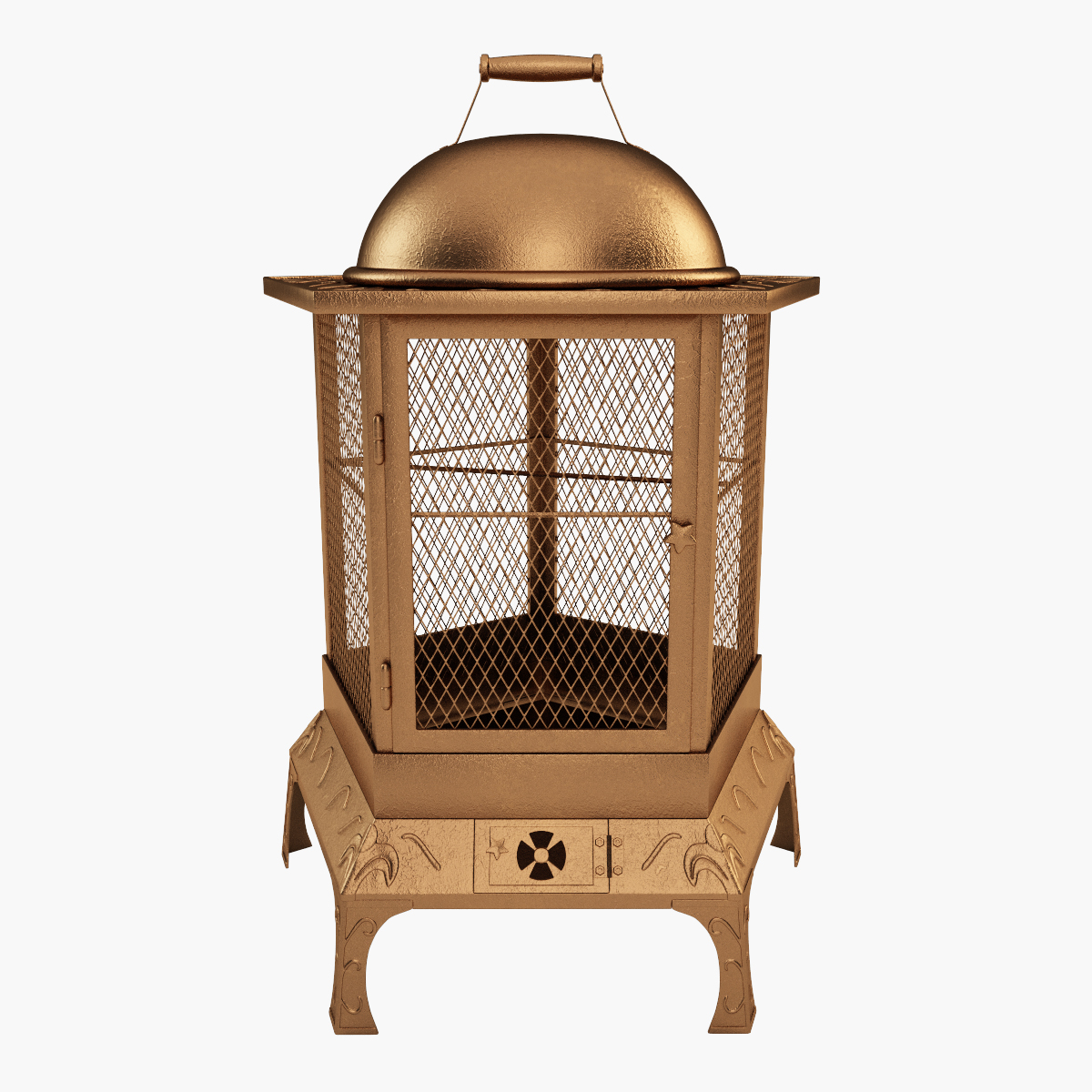 Pentagon Pit Chimenea Max