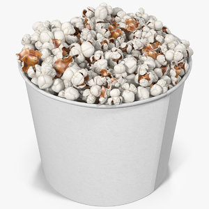 popcorn cup 4 3d max