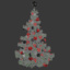 christmas v1 tree 3d max