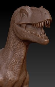 3d dinosaur velociraptor model