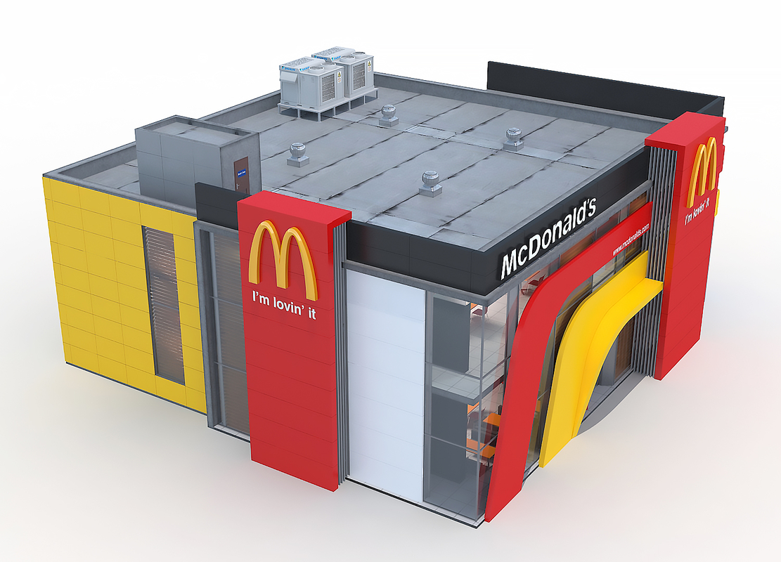 3d-model-of-mcdonalds-restaurant