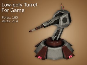 turret games 3d max