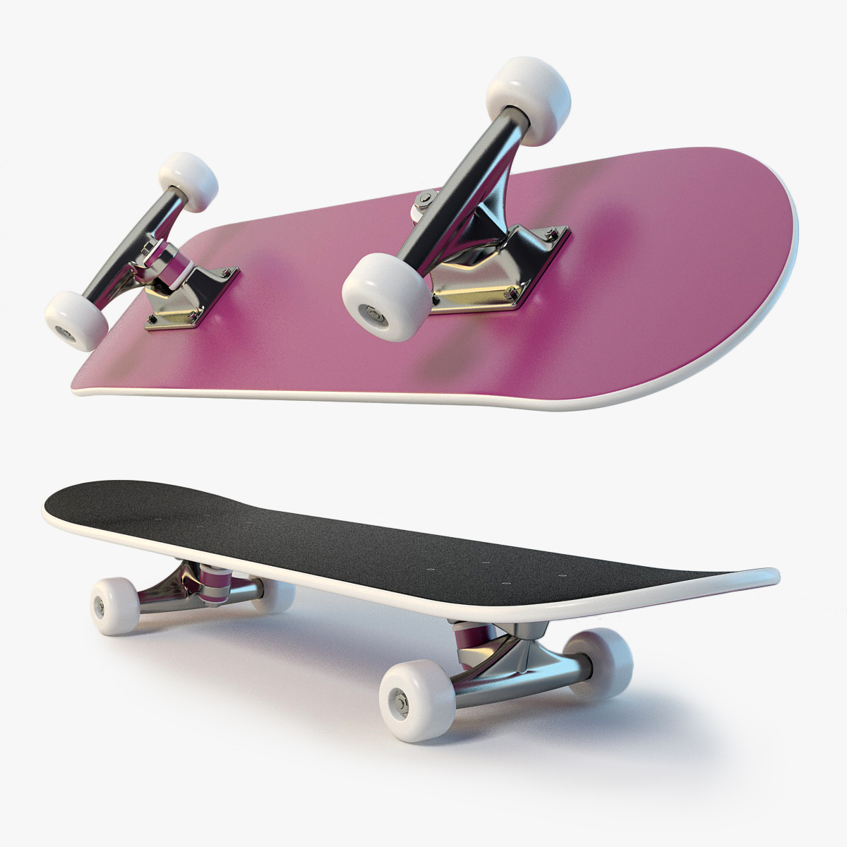 3d model skateboard skate board