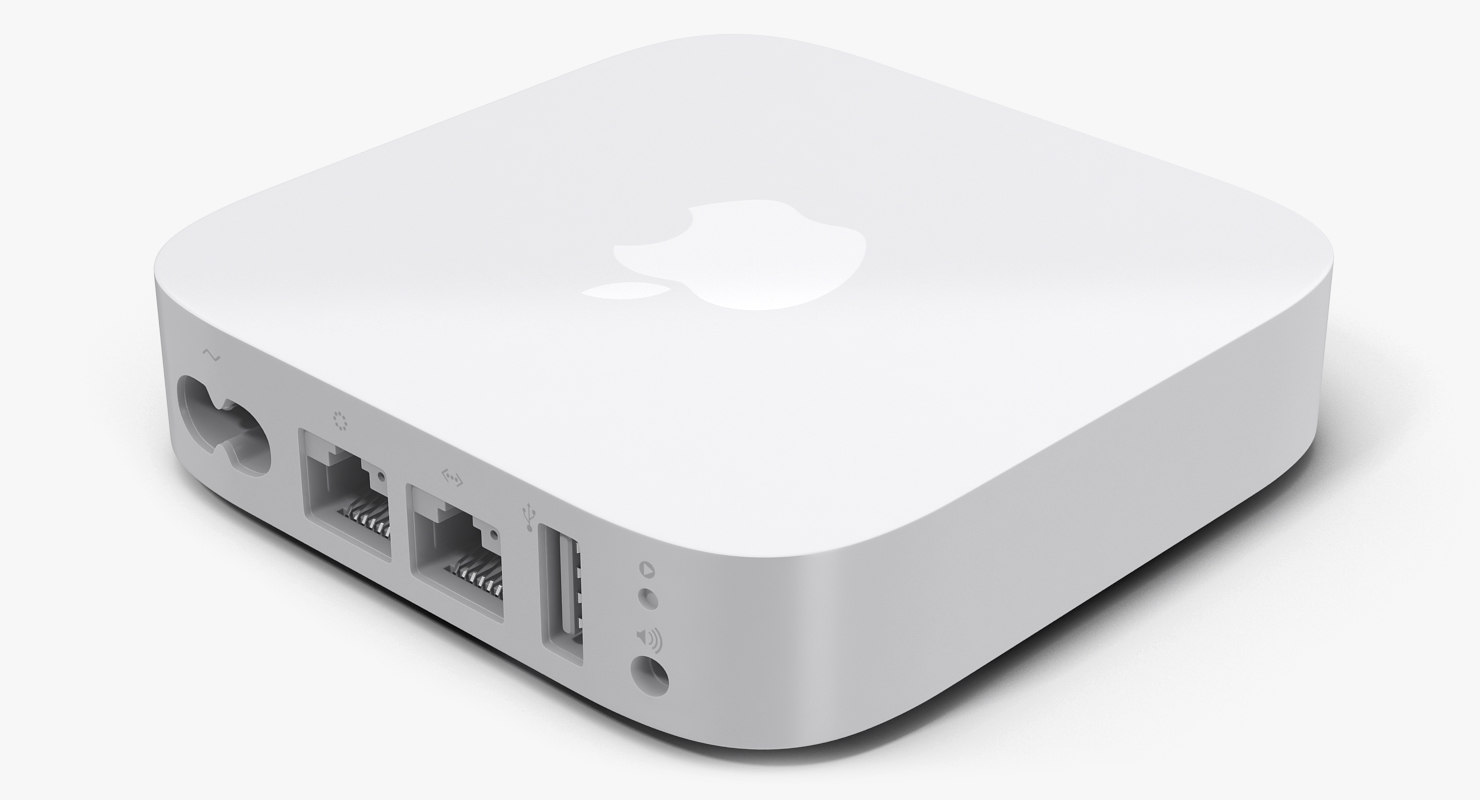 3d model apple airport express