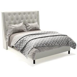 3d custom dale upholstered bed