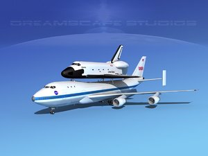3d transport space shuttle