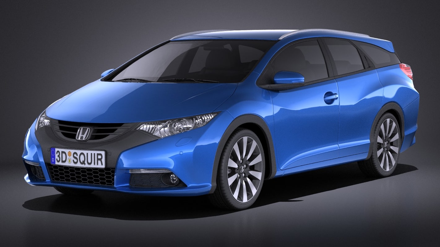 Honda civic 3d model