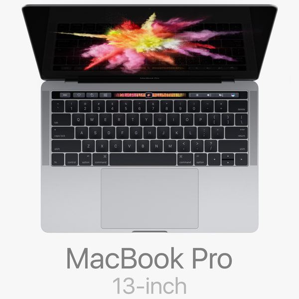 3d Macbook Pro 13 Inch Touch