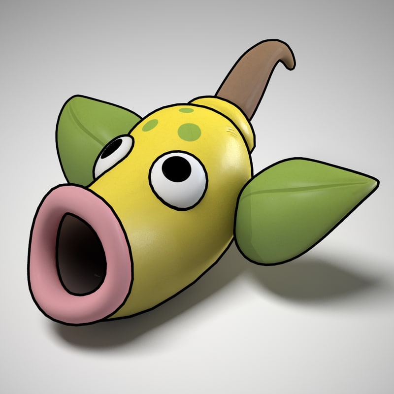 weepinbell pokemon obj