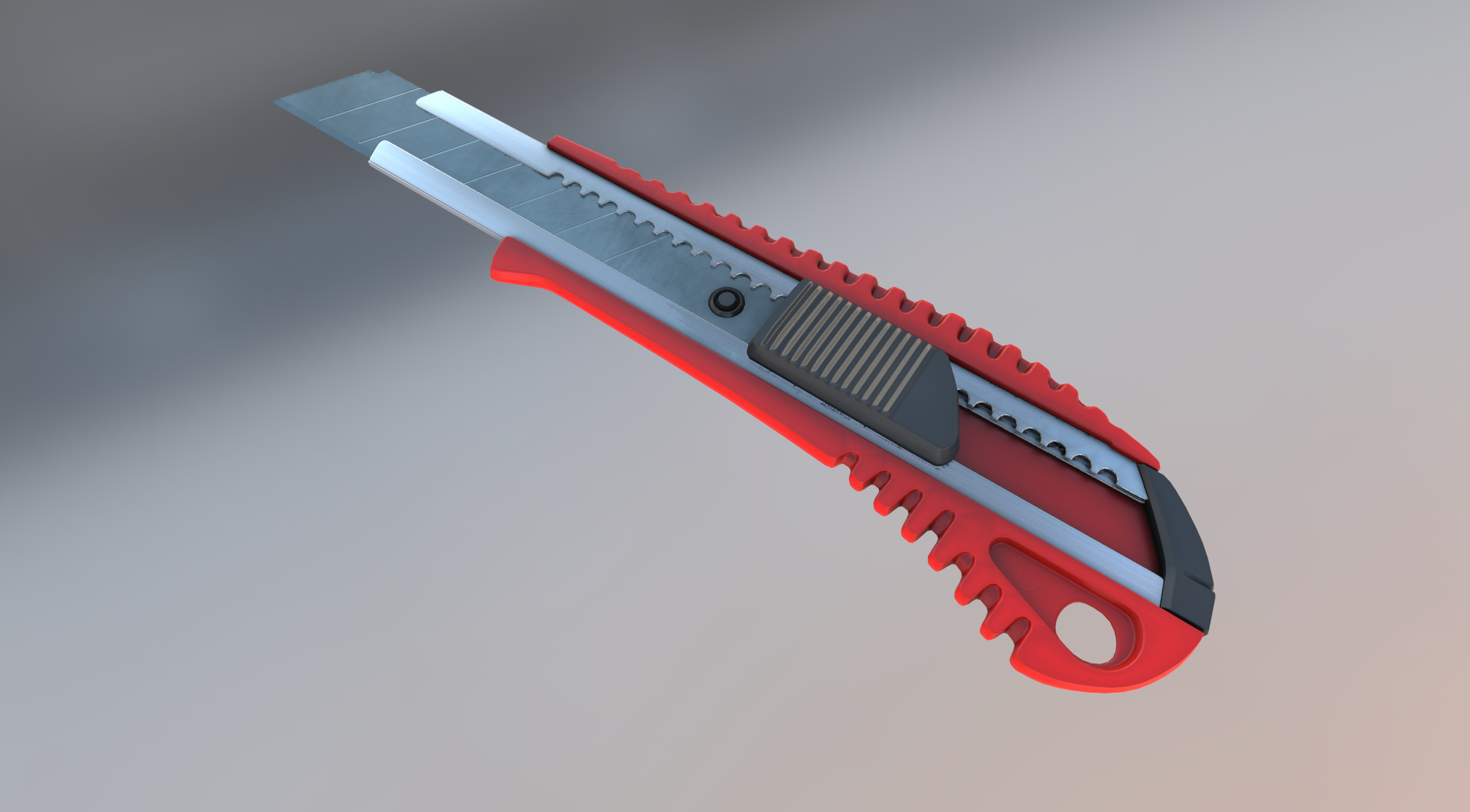 Box Cutter 3d Model