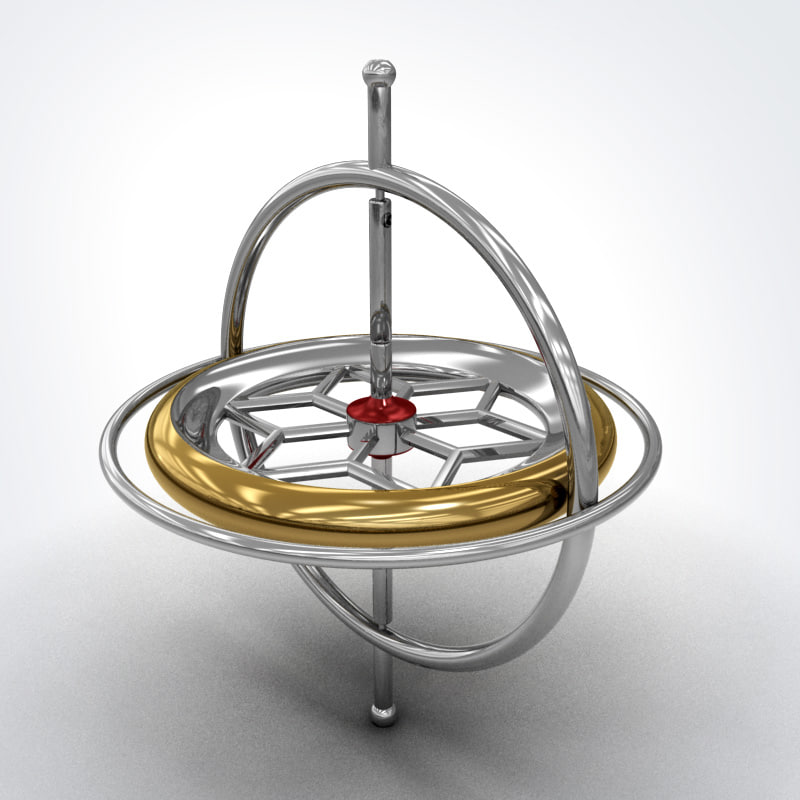 gyroscope gyro 3d max