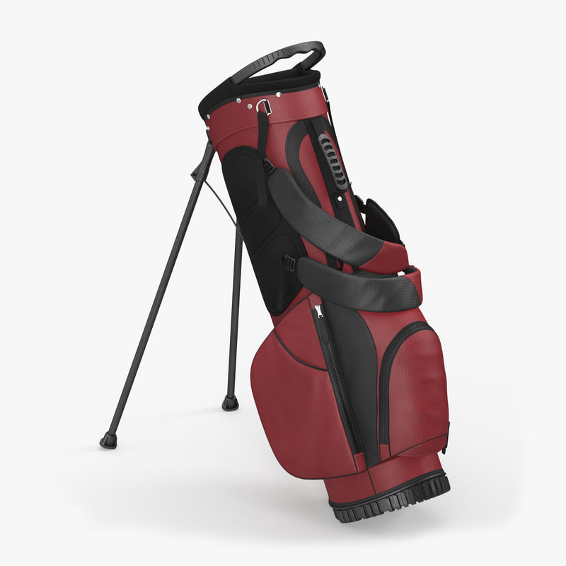  3d  golf  bag  2 model 