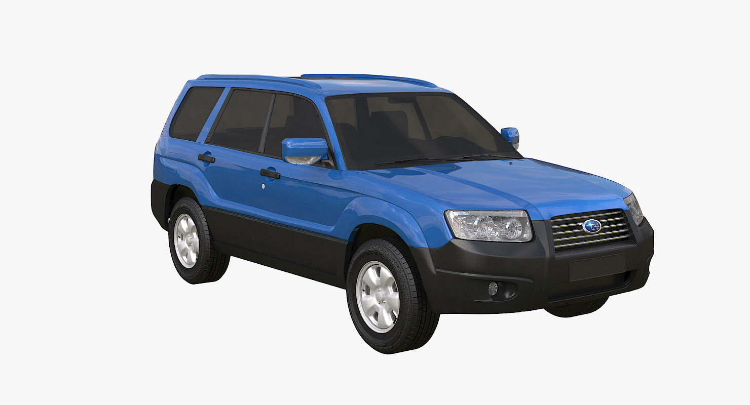 Subaru forester 3d model