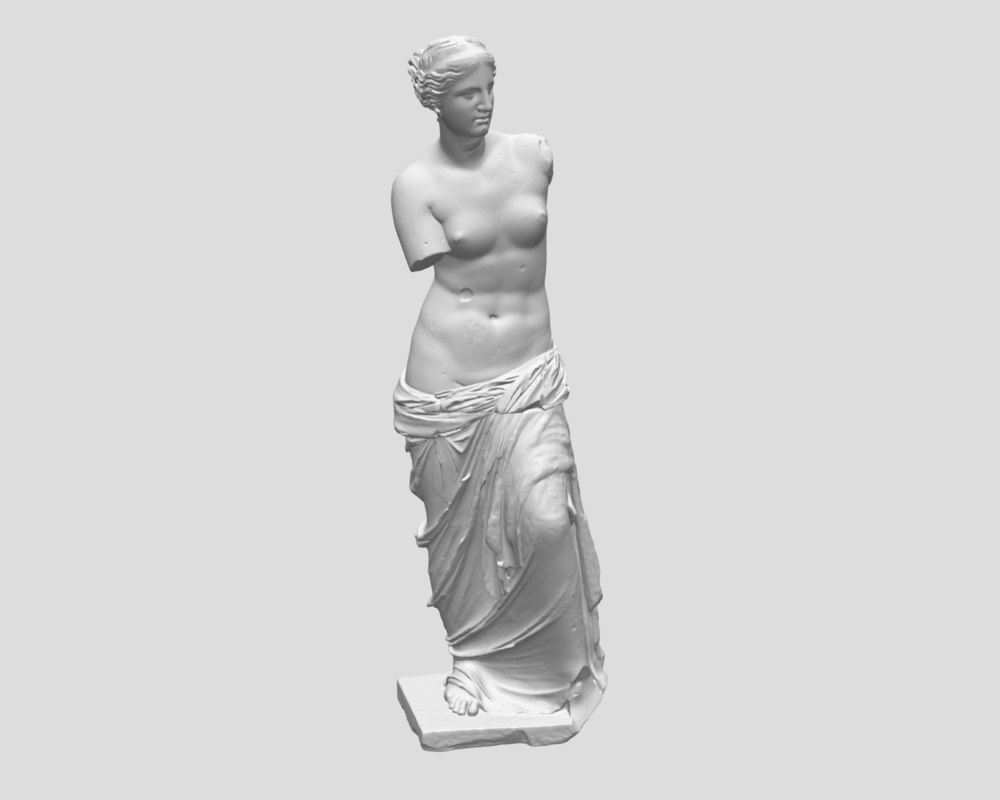 Free Obj Model Sculpture Venus Milo Aphrodite