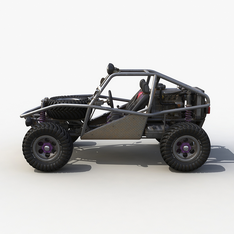 dune buggy 3d max