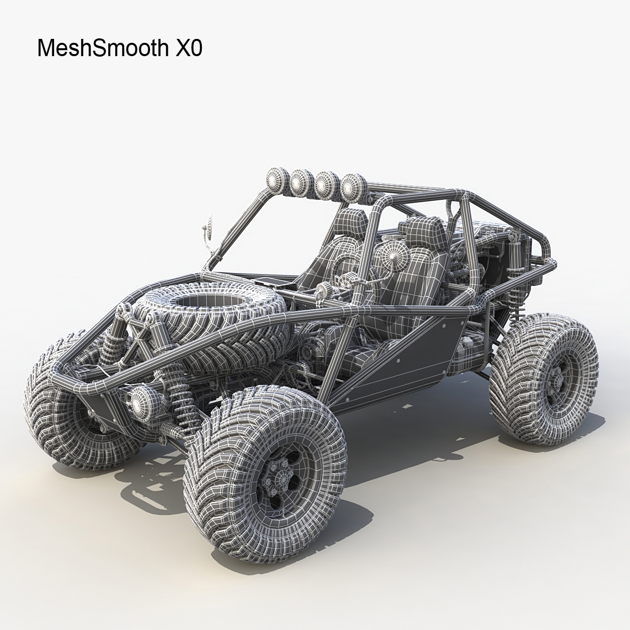 Dune Buggy 3d Model