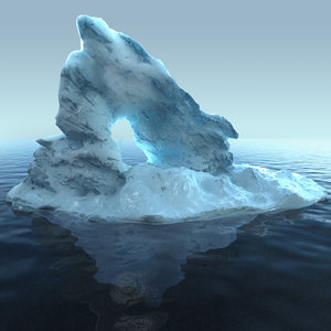 3d iceberg 1 model