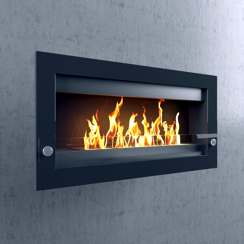 3d Model Wall Mounted Fireplace