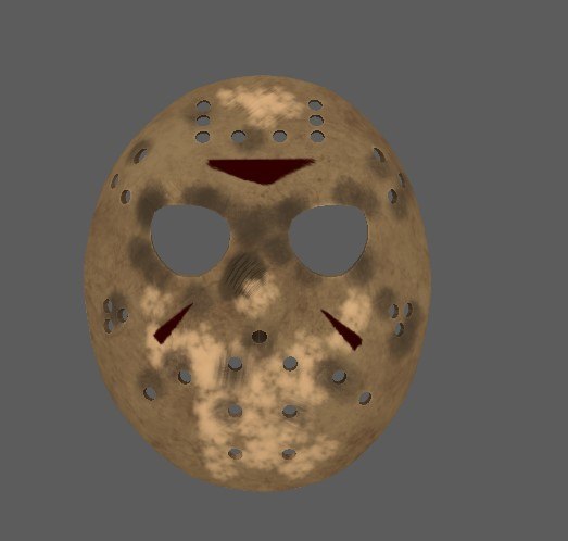 Free Obj Model Jason Mask