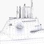 3d model german type 212 submarine
