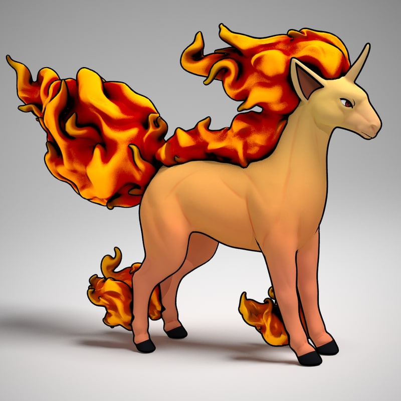 rapidash teddy