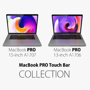 3d macbook pro 13 touch