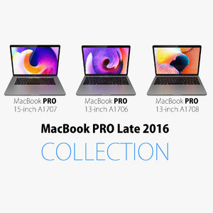 3d model macbook pro