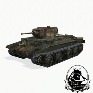 3d model 10tp tank