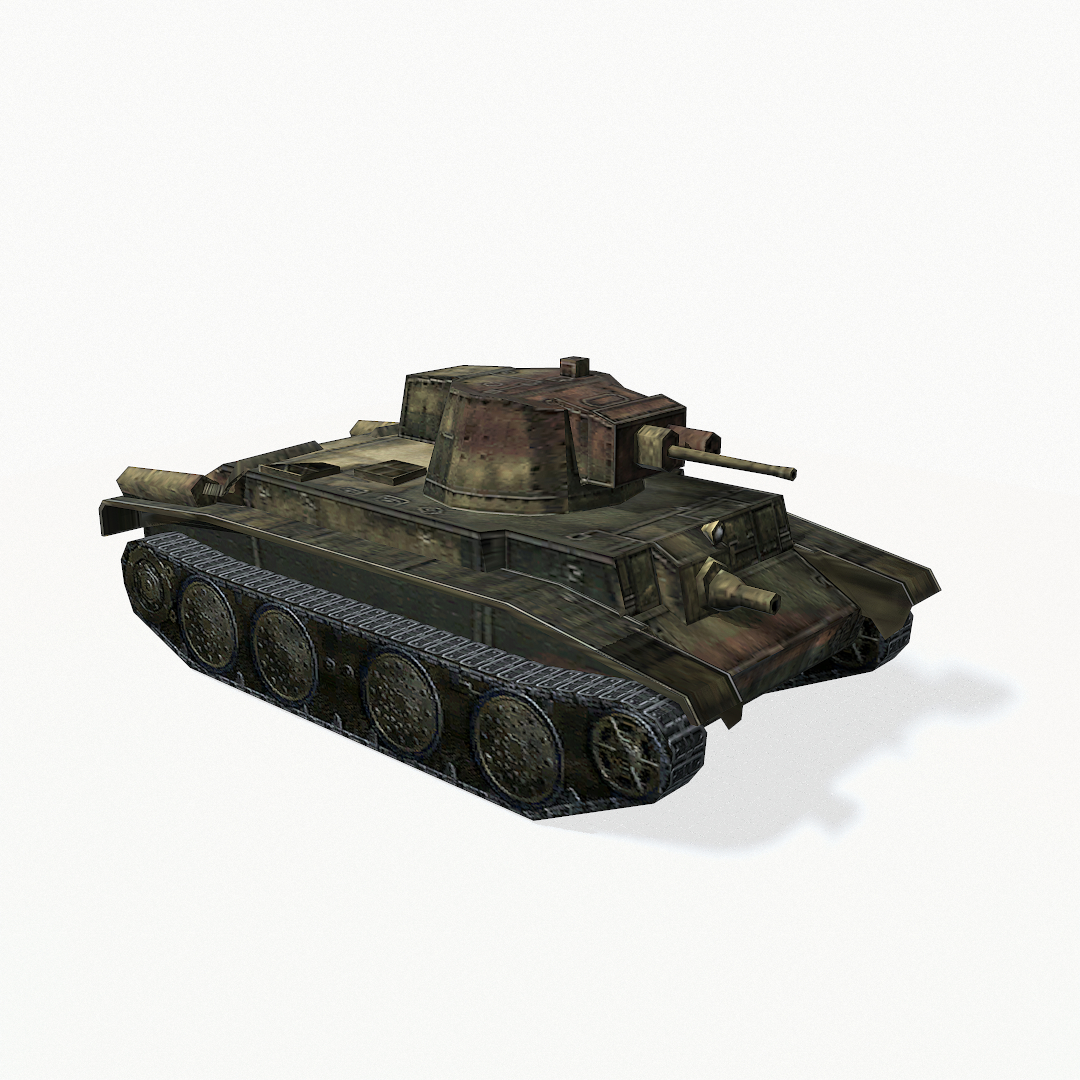 3d model 10tp tank