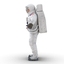 ma astronaut nasa wearing spacesuit