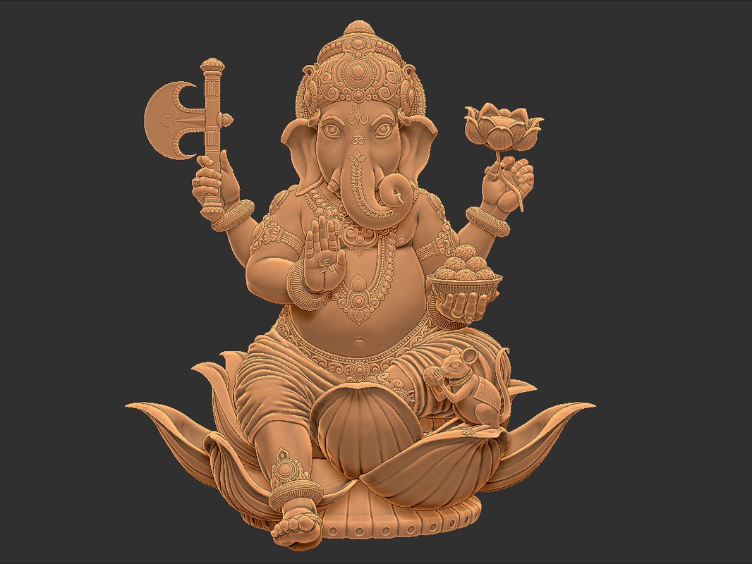 Ganesh Ganesha 3d Model