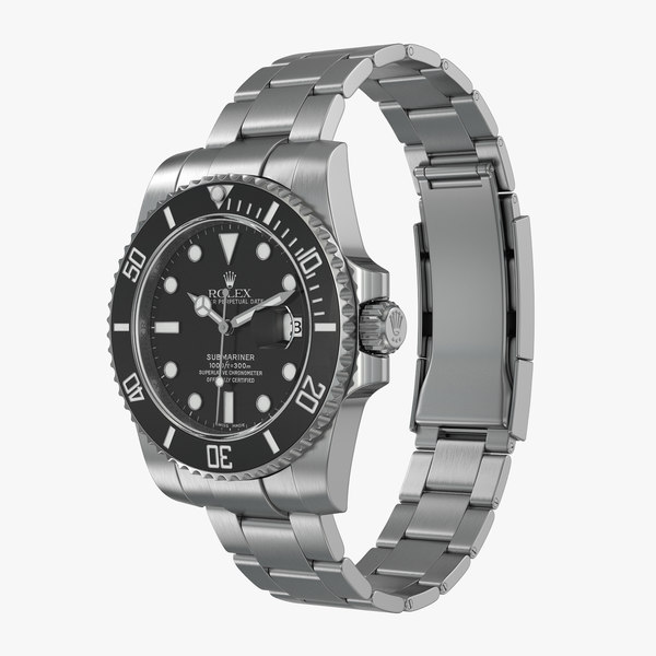 rolex submariner 3d model