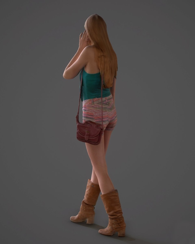 3d model female realistic