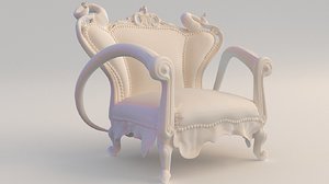 chair safari 219 3D model