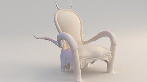 3D chair safari model